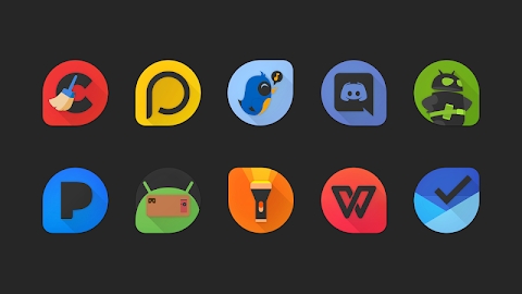 Download Blackdrop Icon Pack Mod Apk