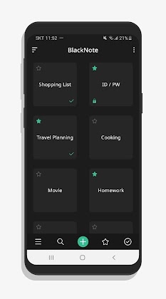 BlackNote Notepad Notes Mod Apk