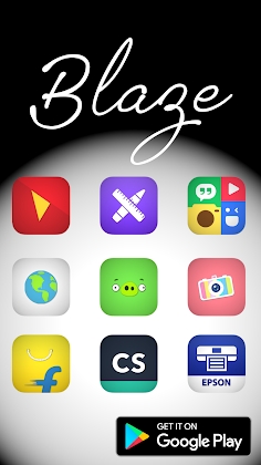 Blaze the icon pack Mod Apk