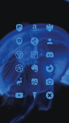 Blue Minimal - Icon Pack Mod Apk
