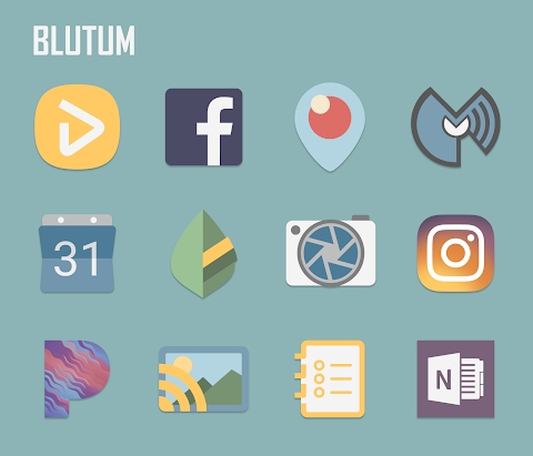 Blutum - Icon Pack Mod Apk
