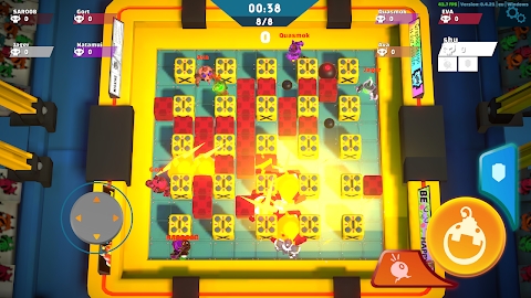 Download Bomb Bots Arena - Multiplayer Bomber Brawl Mod Apk