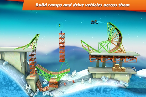 Bridge Constructor Stunts Mod Apk