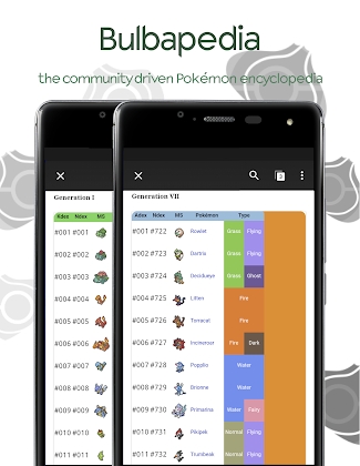 Bulbapedia - Wiki for Pokémon Mod Apk