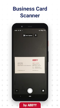 ABBYY Business Card Scanner Mod Apk