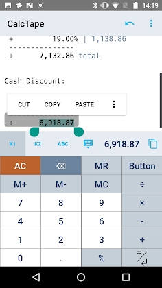 Download CalcTape Calculator with Tape Mod Apk