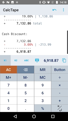 CalcTape Calculator with Tape Mod Apk