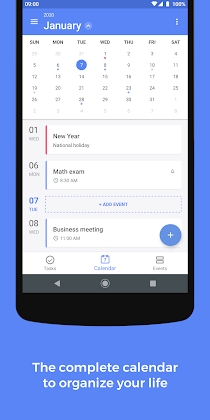 Calendar - Agenda, Tasks and Events Mod Apk