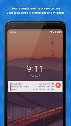 Calendar Notify - Widget, Lock and Status bar Mod Apk