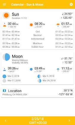 Calendar - Sun & Moon Mod Apk