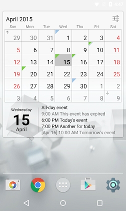 Download Calendar Widget Month + Agenda Mod Apk