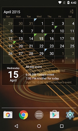 Calendar Widget Month + Agenda Mod Apk