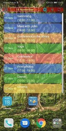 Download Calendar Widget Month with Agenda Mod Apk