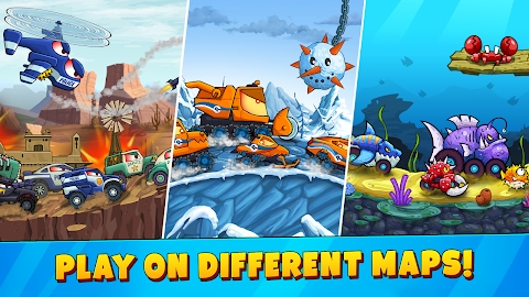 Download Car Eats Car 3 Hill Climb Race Mod Apk