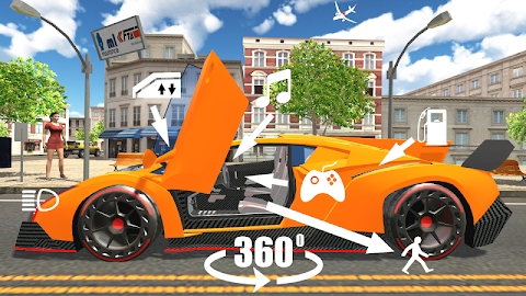 Download Car Simulator Veneno Mod Apk