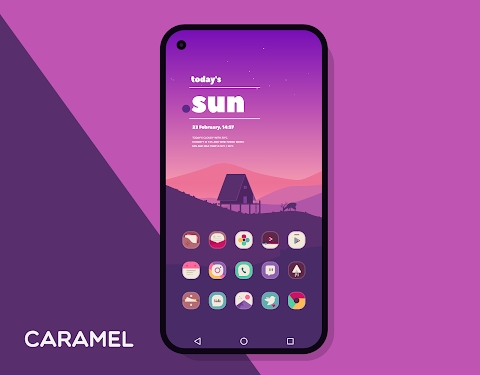 Caramel Icon Pack Mod Apk