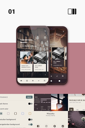 Download Card Shelf for KLWP Mod Apk