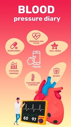 Blood Pressure Tracker - Cardio journal Mod Apk