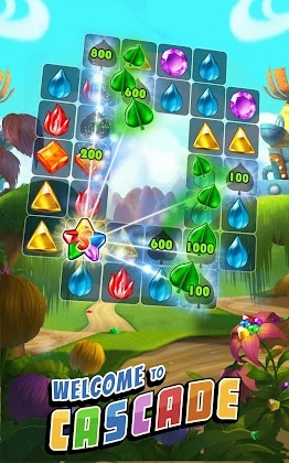 Cascade: Gem & Jewel Adventure Mod Apk