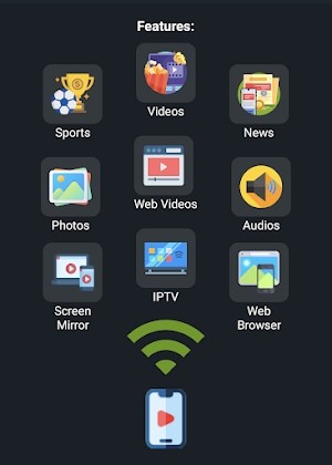 Cast TV for Chromecast/Roku/Apple TV/Xbox/Fire TV Mod Apk