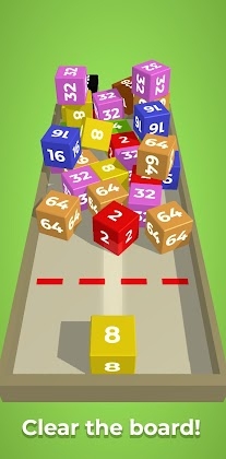 Download Chain Cube 2048: 3D merge game Mod Apk