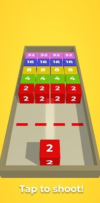 Chain Cube 2048: 3D merge game Mod Apk