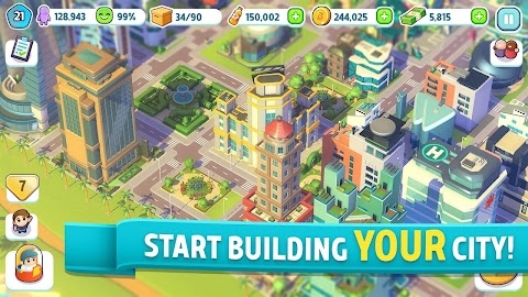 City Mania: Town Building Game Mod Apk