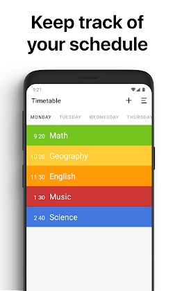 Class Timetable - Schedule App Mod Apk