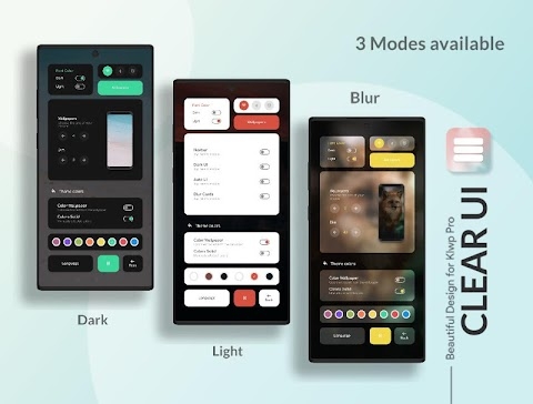 Download Clear UI for KLWP Mod Apk