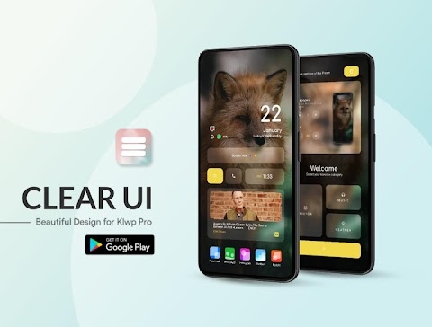 Clear UI for KLWP Mod Apk