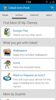 Cobalt Icon Pack Mod Apk