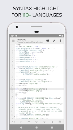 Code Editor - Compiler, IDE, Programming on mobile Mod Apk