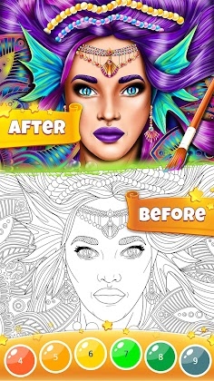 Color By Number For Adults Mod Apk
