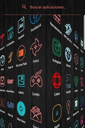 Color lines - Icon Pack Mod Apk