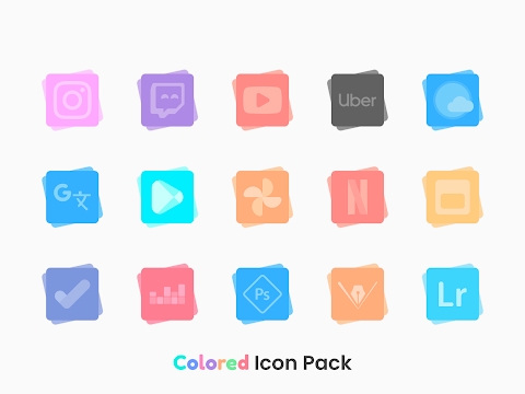 Download Colored Icon Pack Mod Apk