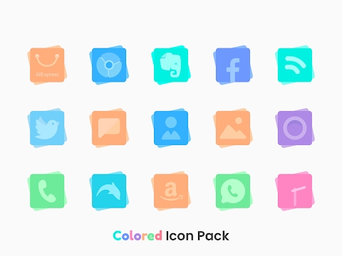 Colored Icon Pack Mod Apk