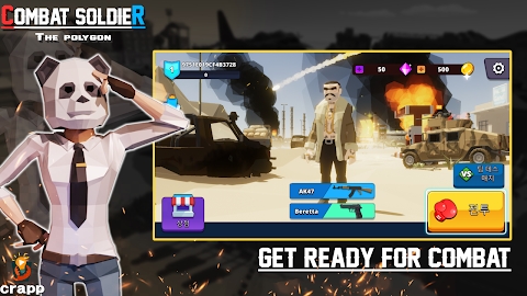 Download Combat Soldier - The Polygon Mod Apk