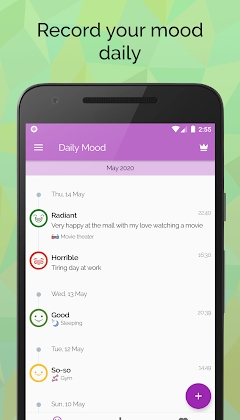 Control and Monitor: Anxiety, Mood and Self-Esteem Mod Apk