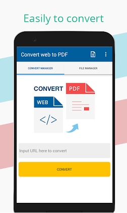 Convert web to PDF Mod Apk