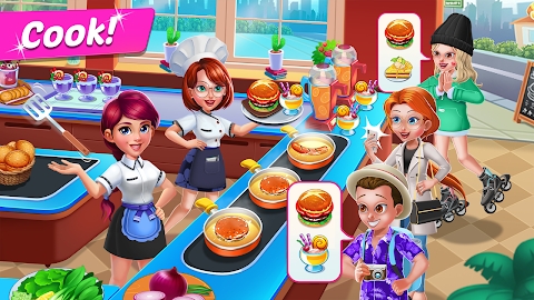 Download kitchen Diary: Cooking games Mod Apk