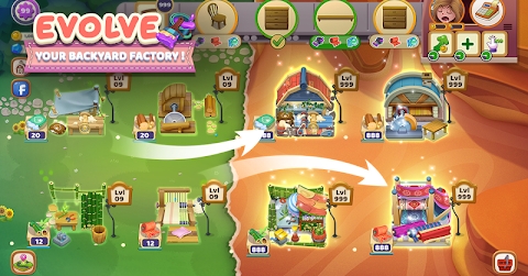 Download Craftory - Idle Factory & Home Design Mod Apk