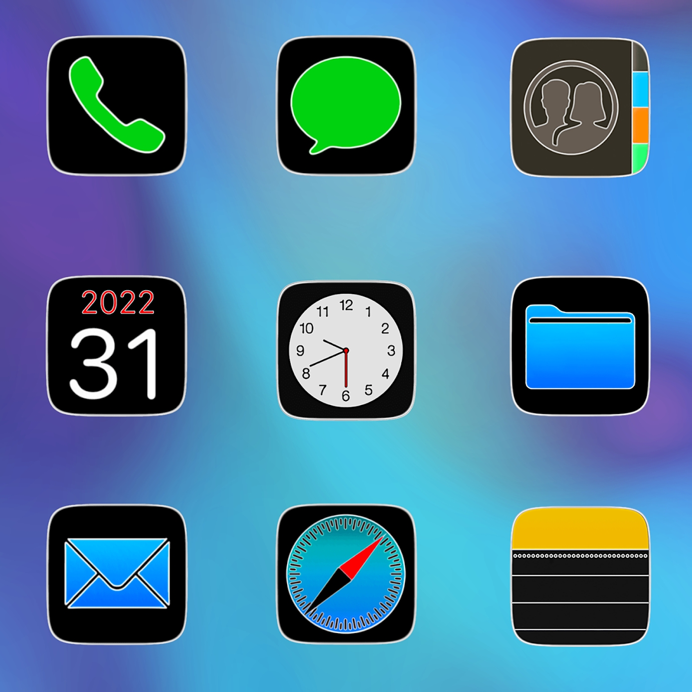 Download CRiOS Fluo - Icon Pack Mod Apk