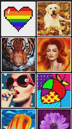 Cross Stitch: Color by Number Mod Apk
