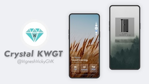 Crystal KWGT Mod Apk