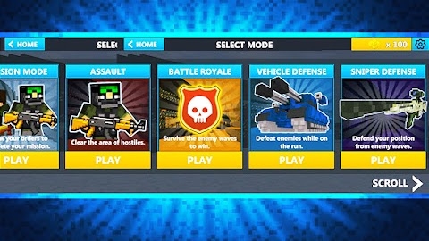 Download Cube Wars Battle Survival Mod Apk