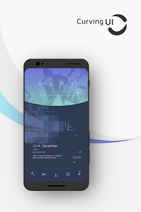 CurvingUI for Kustom KLWP Mod Apk