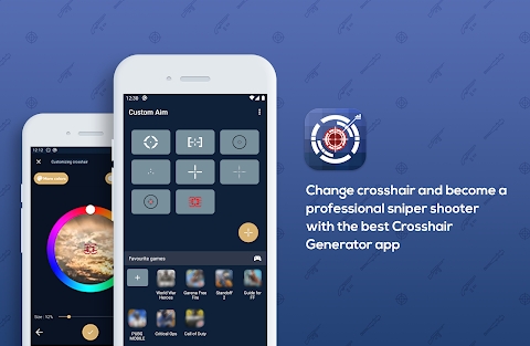 Custom Aim - Crosshair Generator Pro for FPS Games Mod Apk