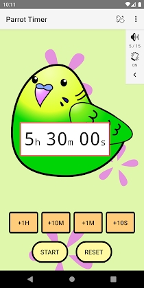 Download Cute kitchen timer : Parrot Timer Mod Apk