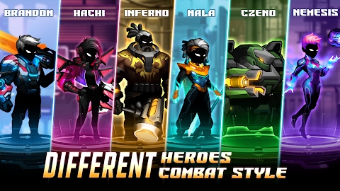 Cyber Fighters: Fighting Game Mod Apk