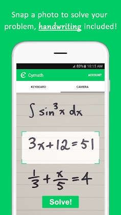 Cymath - Math Problem Solver Mod Apk